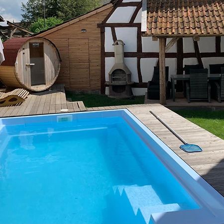 Ferienhaus Hassgautor Aidhausen Bagian luar foto