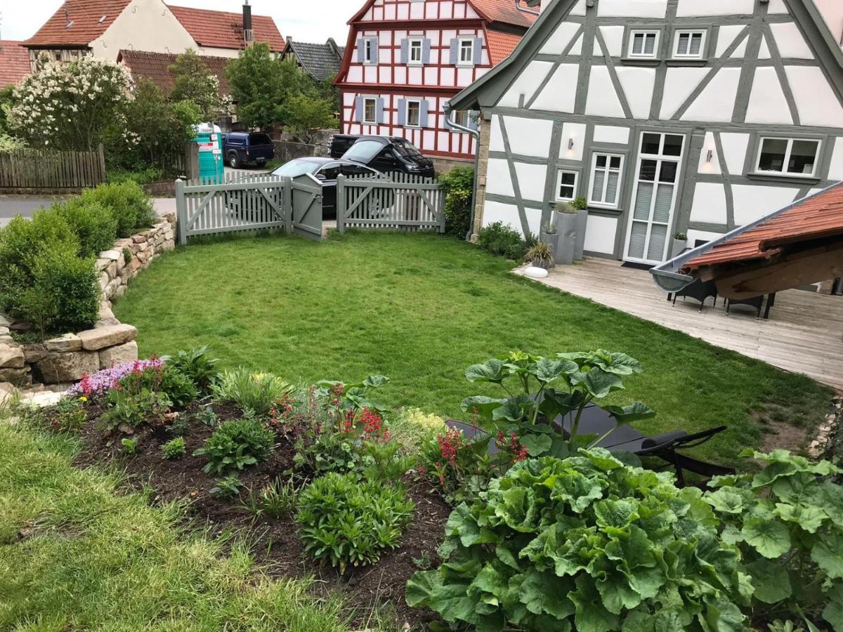 Ferienhaus Hassgautor Aidhausen Bagian luar foto