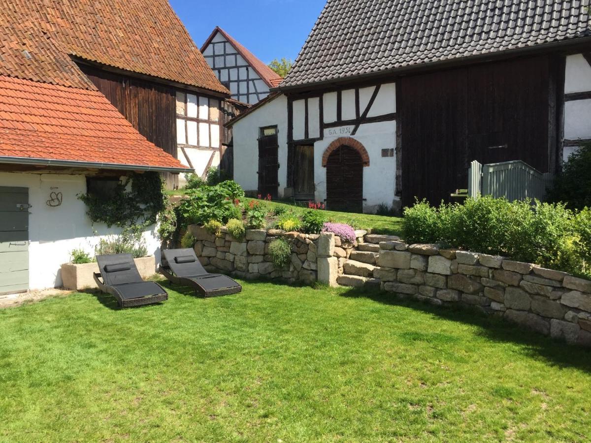 Ferienhaus Hassgautor Aidhausen Bagian luar foto