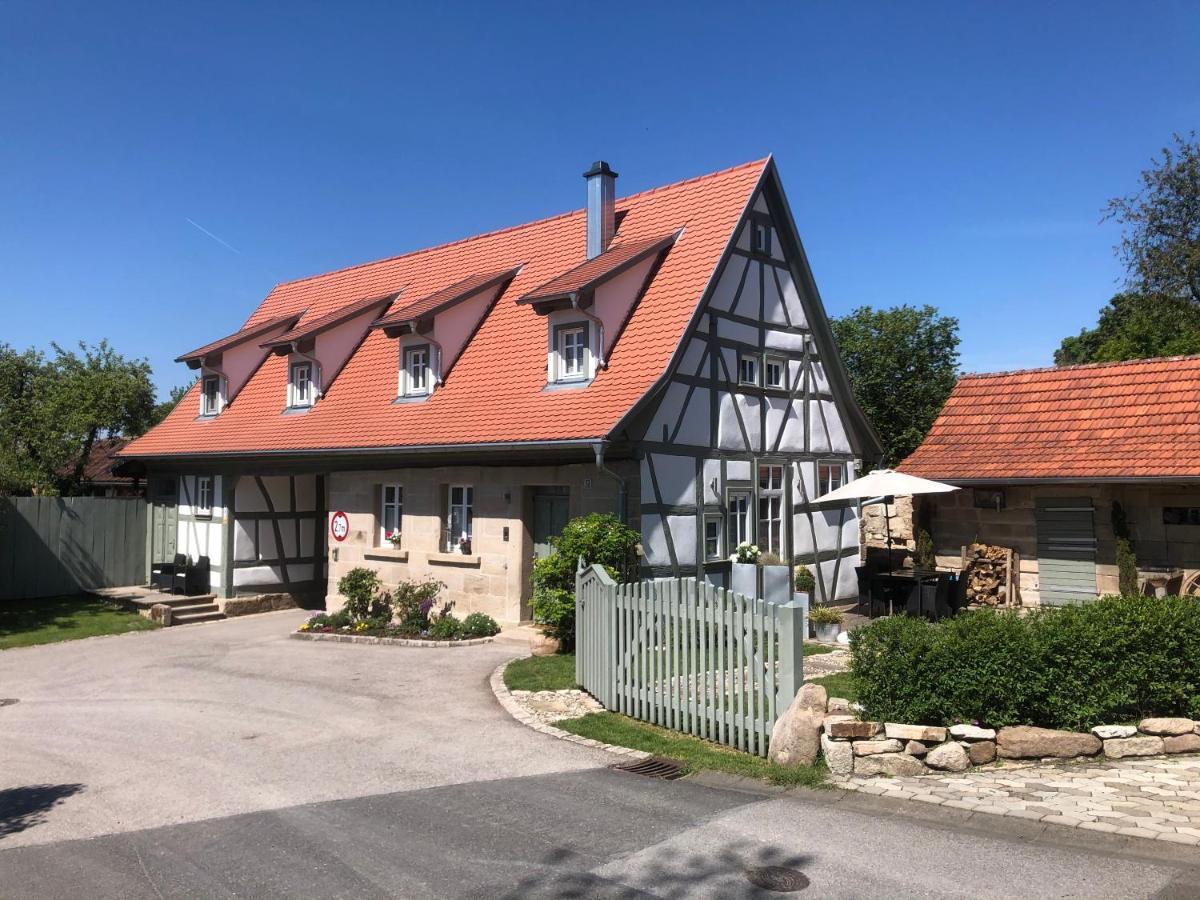 Ferienhaus Hassgautor Aidhausen Bagian luar foto