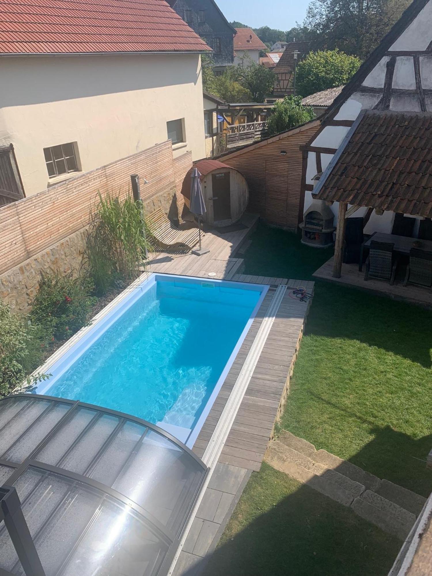 Ferienhaus Hassgautor Aidhausen Bagian luar foto
