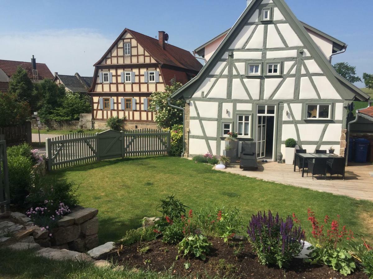 Ferienhaus Hassgautor Aidhausen Bagian luar foto